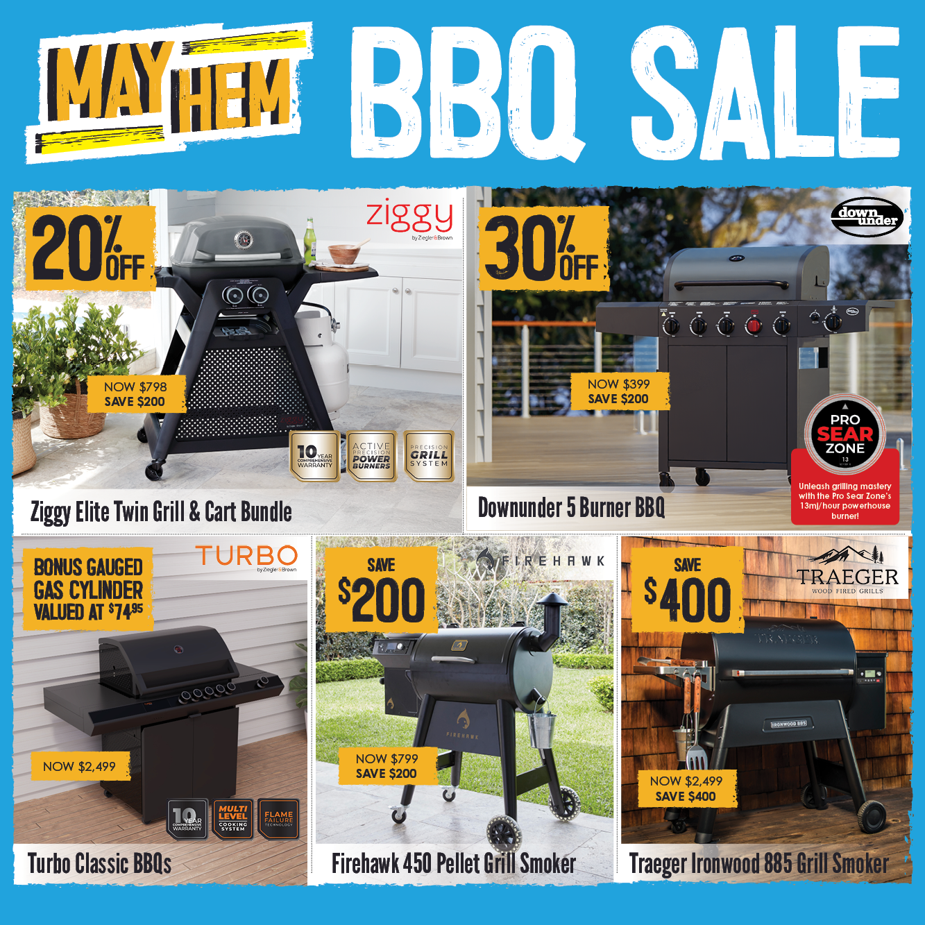 MAYhem BBQ Sale| Shop Now